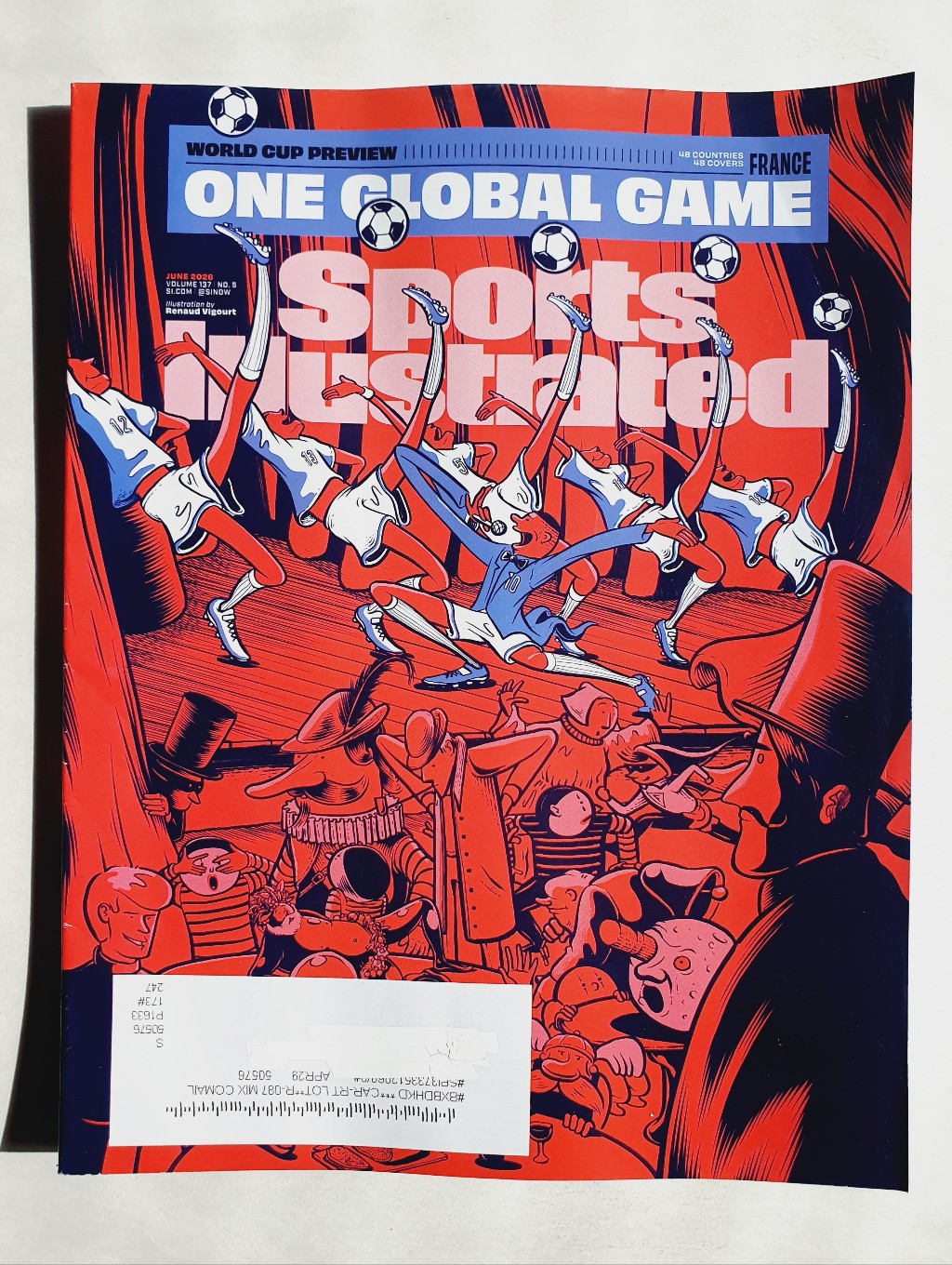 Sports Illustrated Magazine June, 2026 - World Cup Soccer France